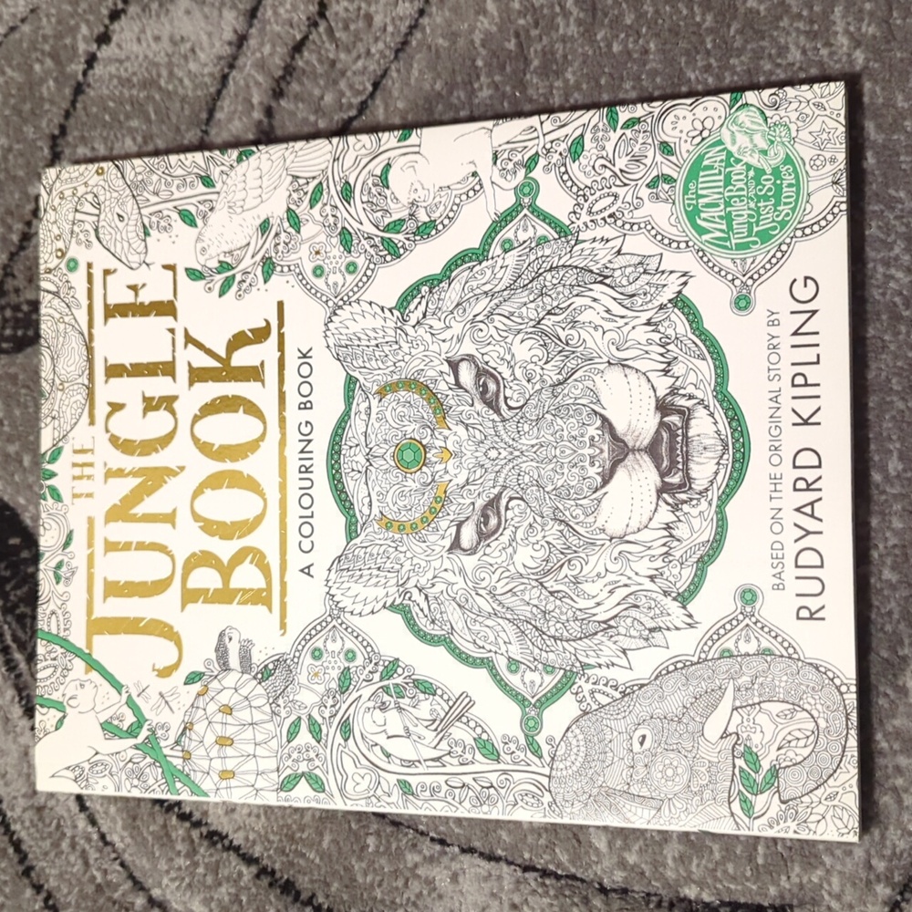 The Jungle Book colouring book new